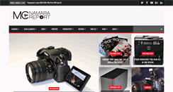 Desktop Screenshot of mcnamarareport.com